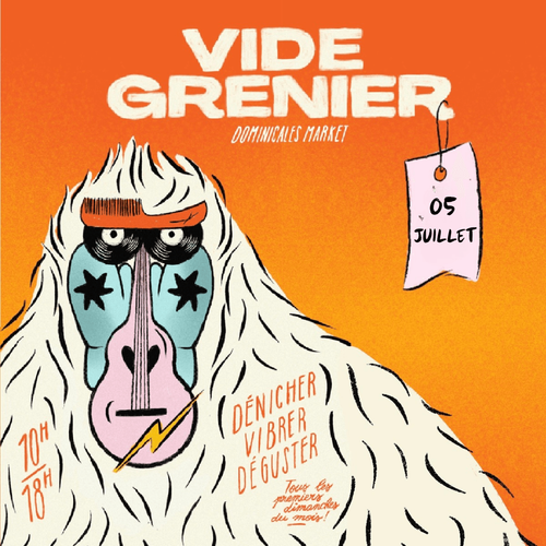 VIDE GRENIER – LES DOMINICALES, DIMANCHE 05 JUILLET