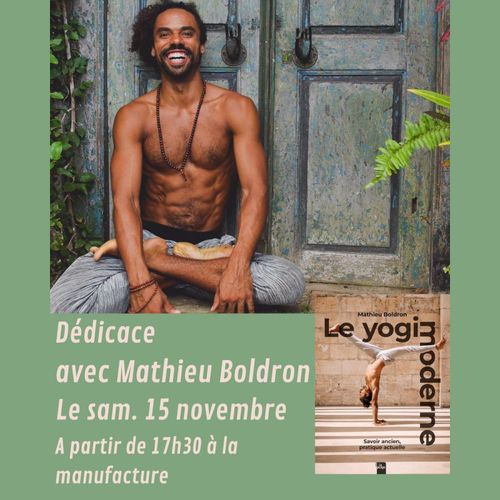 Dédicace avec Mathieu Boldron à la Géolibri
