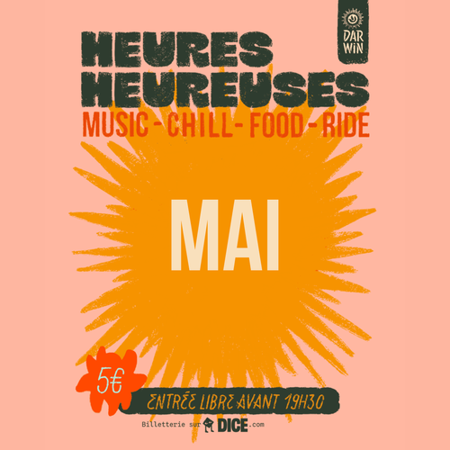 HEURES HEUREUSES - mois de mai
