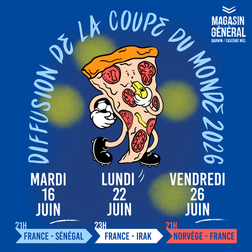 DIFFUSION DES MATCHS DE LA COUPE DU MONDE