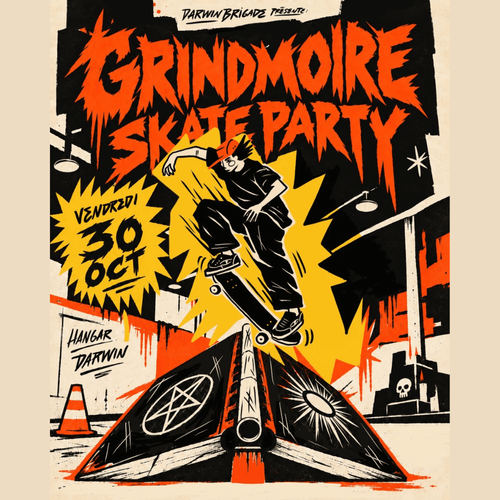 GRINDMOIRE SKATE PARTY À DARWIN