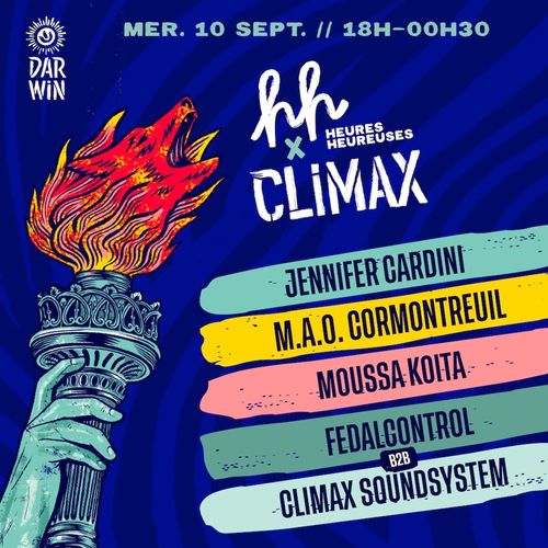 HEURES HEUREUSES x CLIMAX