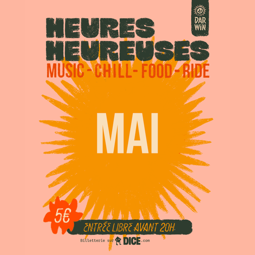 HEURES HEUREUSES - mois de mai