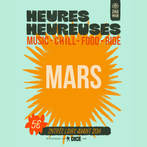 HEURES HEUREUSES - mois de Mars