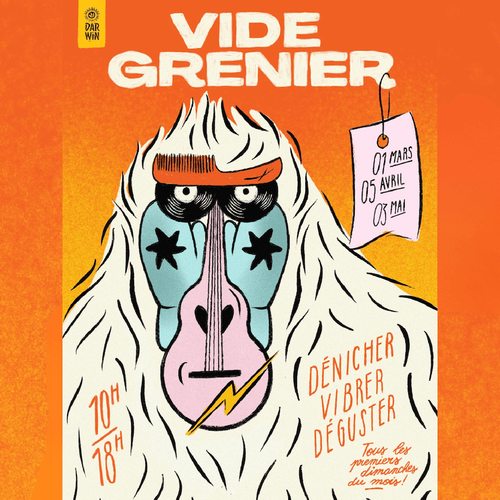 VIDE GRENIER – LES DOMINICALES, DIMANCHE 1ER MARS