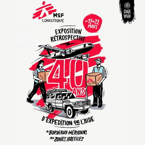 40 ans MSF logistique - exposition, rétrospective 