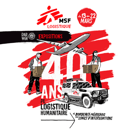 40 ans MSF logistique - exposition, rétrospective 