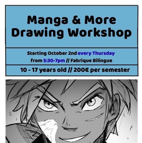 Manga & More Drawing Workshop