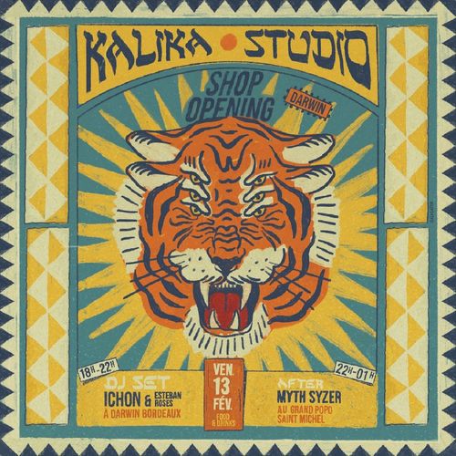 KALIKA STUDIO X DJ SET ICHON - Shop Opening