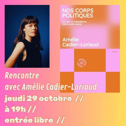 RENCONTRE AUTEURE À LA GÉOLIBRI
