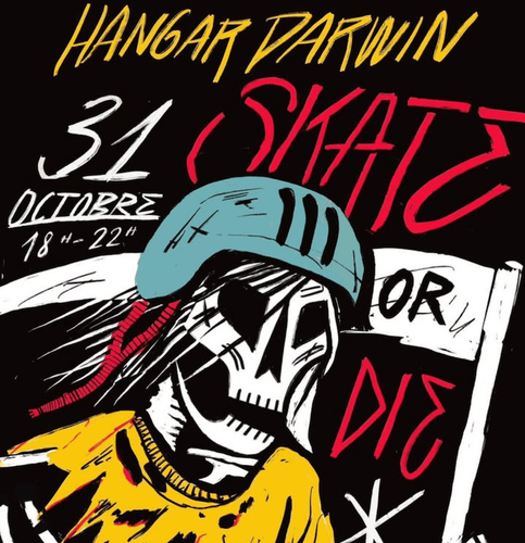 Hangar Skate - Skate or Die pour Halloween