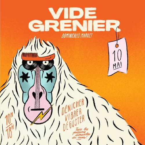 VIDE GRENIER – LES DOMINICALES, DIMANCHE 10 MAI